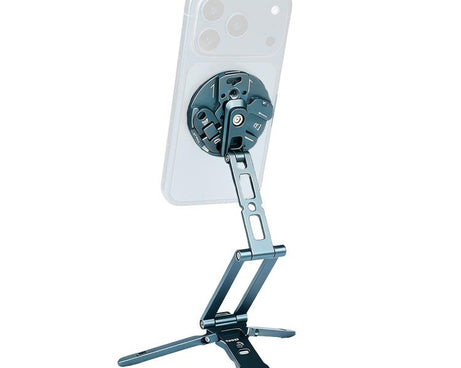 XILETU All-In-One Magnetic Phone Mount With 1/4-Inch Screw, Action, Cold Shoe, NATO Interfaces, MI-1, MI-1+XJ-28 Bracket, MI-1+MC-22S Gimbal+XT-18S Tripod