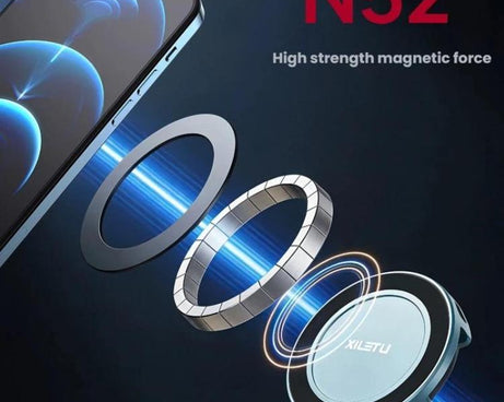 XILETU All-In-One Magnetic Phone Mount With 1/4-Inch Screw, Action, Cold Shoe, NATO Interfaces, MI-1, MI-1+XJ-28 Bracket, MI-1+MC-22S Gimbal+XT-18S Tripod