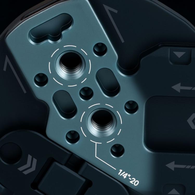 XILETU All-In-One Magnetic Phone Mount With 1/4-Inch Screw, Action, Cold Shoe, NATO Interfaces, MI-1, MI-1+XJ-28 Bracket, MI-1+MC-22S Gimbal+XT-18S Tripod