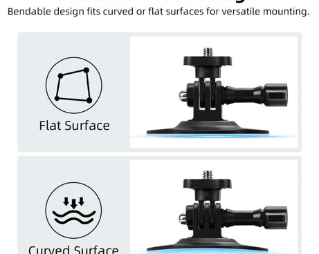 For DJI Osmo Pocekt 3 / Action 6 / GoPro Flymile Helmet Mount, Square, Floral