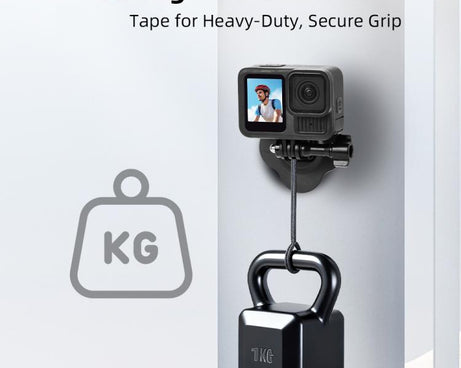 For DJI Osmo Pocekt 3 / Action 6 / GoPro Flymile Helmet Mount, Square, Floral