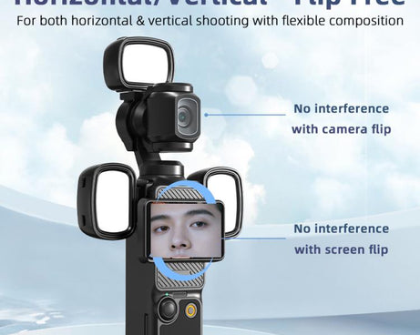 For DJI Pocket 3 Flymile Handheld Magnetic Fill Light For Photography