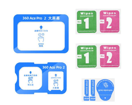 For Insta360 Ace Pro 2 Flymile Tempered Glass Screen Protector