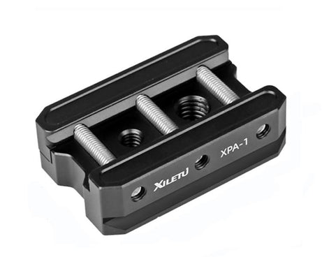 XILETU XPA-1 Arca-Swiss Quick Release Clamp With Dovetail Rail Tripod Monopod Camera Mount Adapter