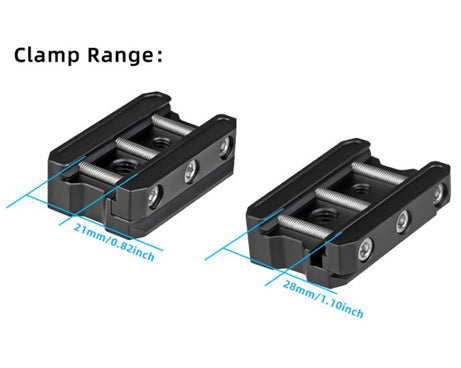 XILETU XPA-1 Arca-Swiss Quick Release Clamp With Dovetail Rail Tripod Monopod Camera Mount Adapter