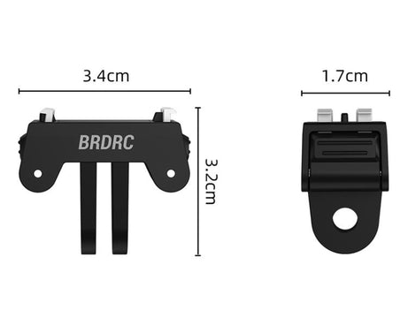 For Insta360 Ace Pro / Ace Pro 2 BRDRC Two-Claw Extendable Magnetic Quick-Release Base