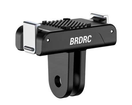 BRDRC For DJI Magnetic Quick-Release Base Two-Claw Stand Extension Accessory, For Osmo Action 6 / Nano, For Osmo Action 3 / 4 / 5 Pro / Osmo 360