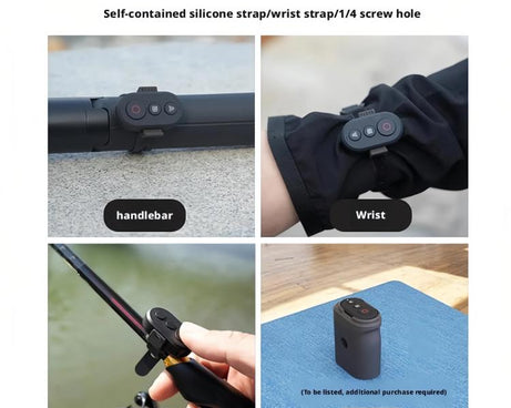 Action Camera Bluetooth Remote Control For Insta360 X5 / X4 / X3 / GO3S / Ace Pro2