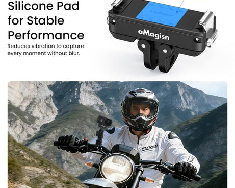For DJI Osmo Action 6 / Nano aMagisn Metal Magnetic Quick Release Mount 2.0 Lockable Adapter, For DJI Osmo Action 6 / Nano