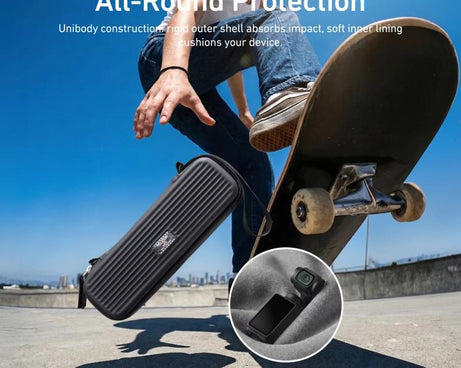 For DJI Osmo Pocket 4/3 TELESIN DisAdv Bag Portable Mini Suitcase Crossbody Bag with Adjustable Shoulder Strap