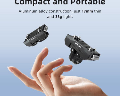 aMagisn 360-Degree Rotatable Magnetic Quick Release Mount For Insta360 Ace Pro 2 / Ace Pro / X5 / X4 Air, For Insta360 Ace Serirs/X5/X4 Air