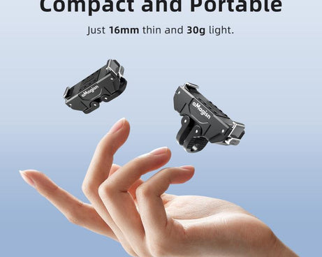 aMagisn 360-Degree Rotatable Magnetic Quick Release Mount For DJI Osmo Action 6/Nano, For DJI Osmo Action 6/Nano