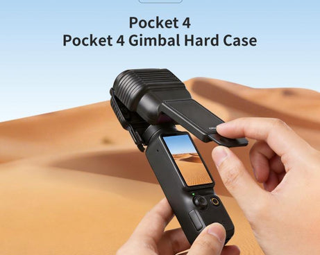 For DJI Osmo Pocket 4 aMagisn Gimbal Protector Case Protective Cover with One-Piece Flip Design Integrated 3D Joystick Guard