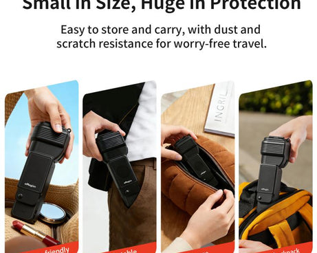For DJI Osmo Pocket 4 aMagisn Gimbal Protector Case Protective Cover with One-Piece Flip Design Integrated 3D Joystick Guard