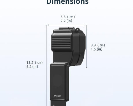 For DJI Osmo Pocket 4 aMagisn Gimbal Protector Case Protective Cover with One-Piece Flip Design Integrated 3D Joystick Guard