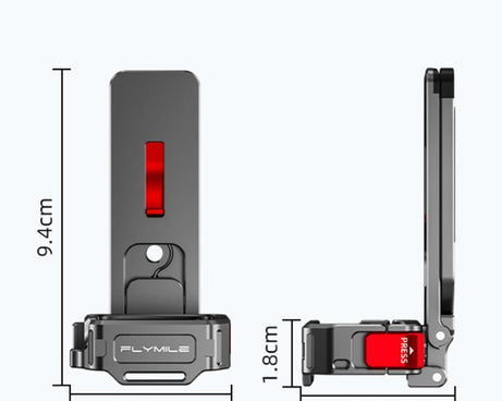 For DJI Osmo Pocket 4/3  Flymile Multi-functional Magnetic Frame Base