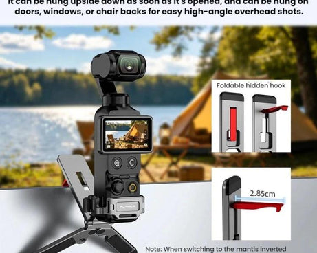 For DJI Osmo Pocket 4/3  Flymile Multi-functional Magnetic Frame Base