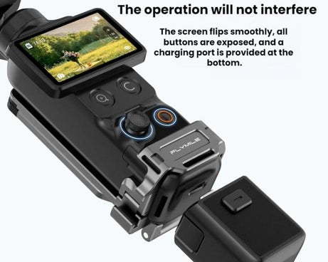 For DJI Osmo Pocket 4/3  Flymile Multi-functional Magnetic Frame Base