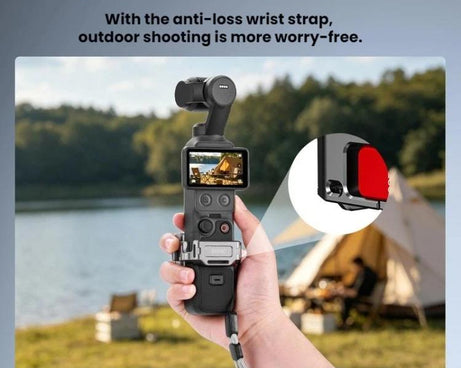 For DJI Osmo Pocket 4 BRDRC Cold Shoe Interface Quick-Release Expansion Frame Bracket, For DJI Osmo Pocket 4