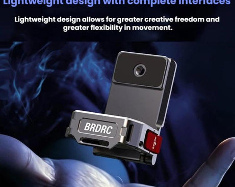 For DJI Osmo Pocket 3 / 4 BRDRC Multi-Functional Magnetic Base Adapter Frame Extension Stand, For DJI Osmo Pocket 3 / 4 Titanium
