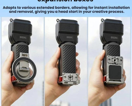 For DJI Osmo Pocket 4 BRDRC Display Lens Cover Gimbal Protective Case