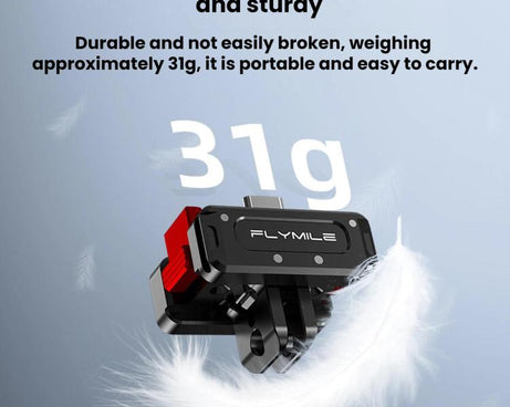 DJI Osmo Pocket 4 / 3 Flymile Magnetic Quick-Release Charging Adapter