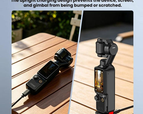 DJI Osmo Pocket 4 / 3 Flymile Magnetic Quick-Release Charging Adapter