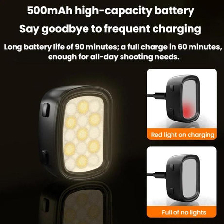 For DJI Osmo Pocket 4 / 3 Flymile Cameras Magnetic Fill Light For