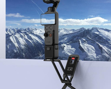 DJI Osmo Pocket 4 / 3 BRDRC Magnetic Tripod Metal Mounting Bracket
