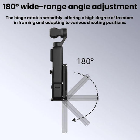DJI Osmo Pocket 4 / 3 BRDRC Magnetic Tripod Metal Mounting Bracket