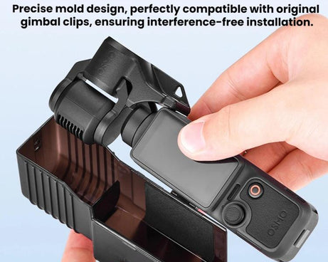 For DJI Osmo Pocket 4 / 3 BRDRC Screen Lens Cover Protective Case