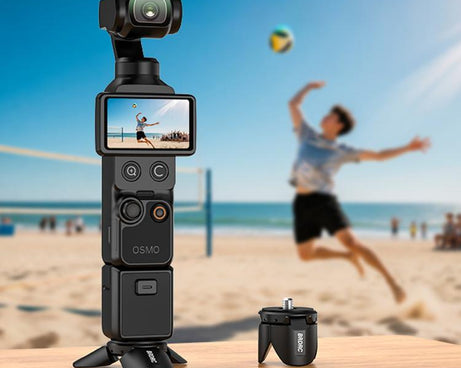 For DJI Osmo Pocket 4 / 3 / Insta360 X5 BRDRC Tripod Magnetic Mount