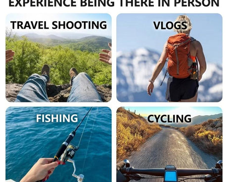 Neck Mount For Action Camera With 360-Degree Rotating Quick Release Base Air Cushion POV Necklace Holder With Anti-Shake Chest Strap