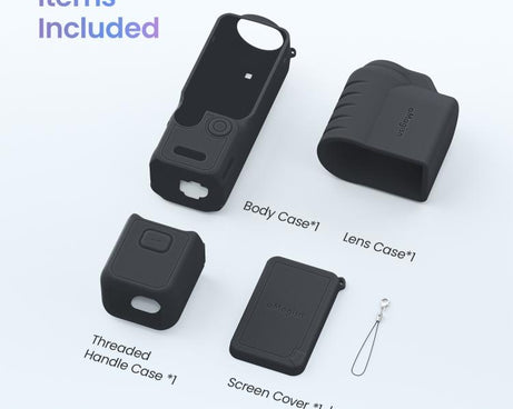 For DJI Osmo Pocket 4 aMagisn Multi-color Silicone Protective Case Full Body Sleeve Precision Cutout Anti-Scratch Skin