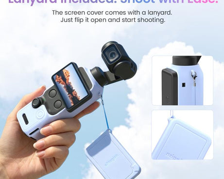 For DJI Osmo Pocket 4 aMagisn Multi-color Silicone Protective Case Full Body Sleeve Precision Cutout Anti-Scratch Skin