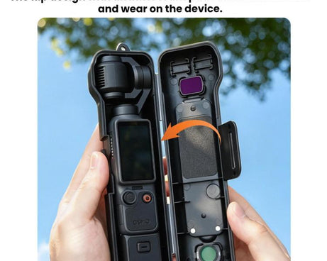 For DJI Osmo Pocket 4 / 3 BRDRC Display Gimbal Lens Cover Protective Case