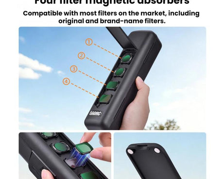For DJI Osmo Pocket 4 / 3 BRDRC Display Gimbal Lens Cover Protective Case