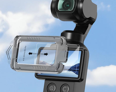 For DJI Osmo Pocket 4 / 3 BRDRC AR Tempered Glass Screen Protector Applicator