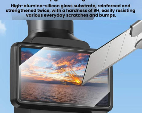 For DJI Osmo Pocket 4 / 3 BRDRC AR Tempered Glass Screen Protector Applicator