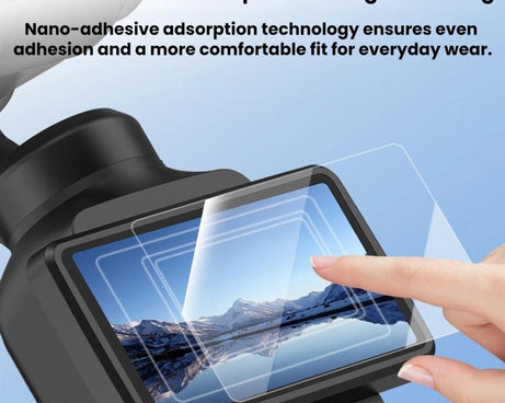 For DJI Osmo Pocket 4 / 3 BRDRC AR Tempered Glass Screen Protector Applicator
