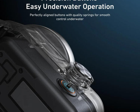TELESIN 60m Waterproof Case for DJI Osmo Nano IPX8 Under-Water Dive Housing Anti-Fog Action Camera Protection Cover