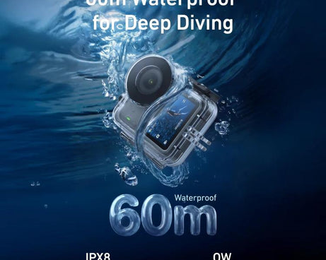 TELESIN 60m Waterproof Case for DJI Osmo Nano IPX8 Under-Water Dive Housing Anti-Fog Action Camera Protection Cover
