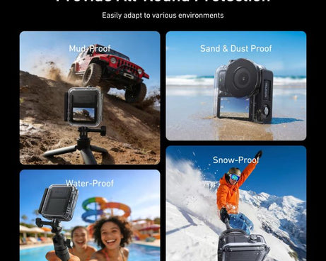 TELESIN 60m Waterproof Case for DJI Osmo Nano IPX8 Under-Water Dive Housing Anti-Fog Action Camera Protection Cover