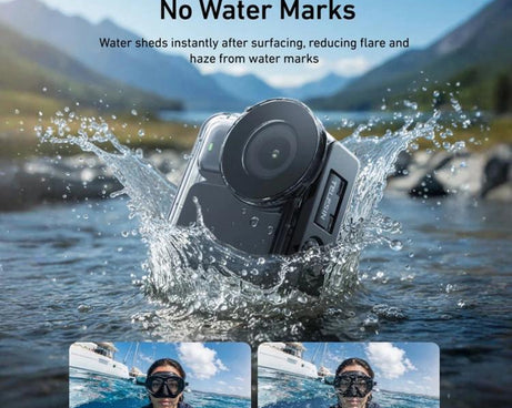 TELESIN 60m Waterproof Case for DJI Osmo Nano IPX8 Under-Water Dive Housing Anti-Fog Action Camera Protection Cover