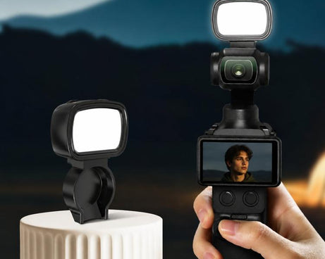 For DJI Pocket 4 BRDRC Portable Handheld Magnetic Selfie Light