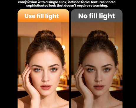 For DJI Pocket 4 BRDRC Portable Handheld Magnetic Selfie Light