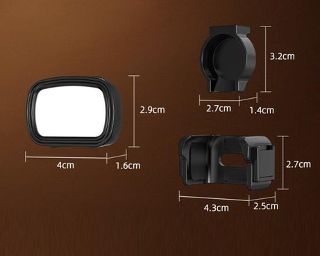 For DJI Pocket 4 BRDRC Portable Handheld Magnetic Selfie Light