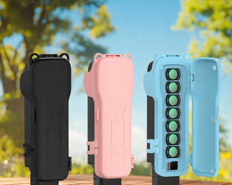 For DJI Osmo Pocket 3 BRDRC Filter Storage Flip Case With Magnetic Clasp