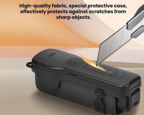 For DJI Osmo Pocket 3 BRDRC Filter Storage Flip Case With Magnetic Clasp