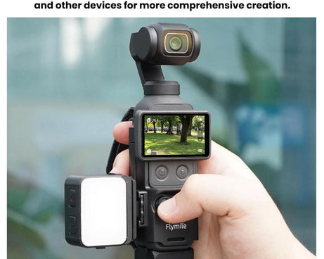 For DJI Pocket 4 / 3 Flymile Multi-Functional Handheld Extender Frame With Strap Mount